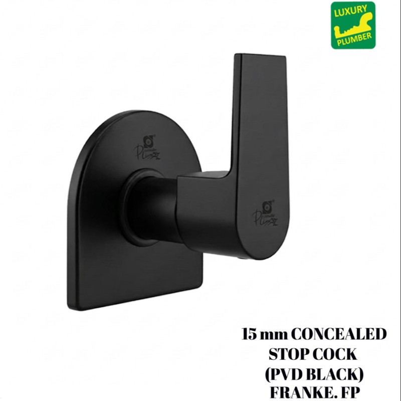 CONCEALED VALVE FRANKE LUX/PLUMBER BLK